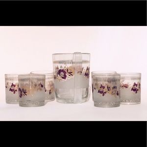 Vintage glassware